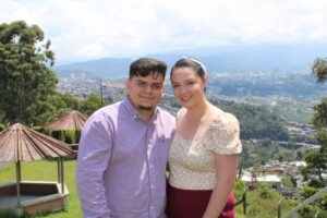 Ángela Alzate y Fabian Gutierrez